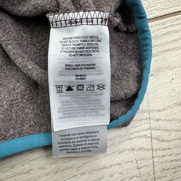 Columbia Men's XXL Fleece Long Sleeve Pullover 1/4 Snap Purple Blue Jacket - Picture 5 of 7